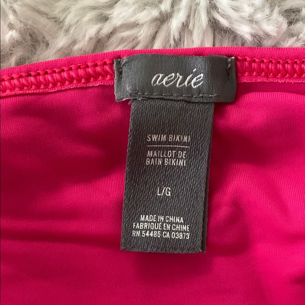 Aerie Crochet Pink Bikini - Picture 2 of 4